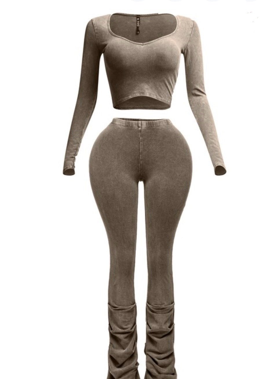 Ashed Out Set - TASTEYBOUTIQUE2pc set