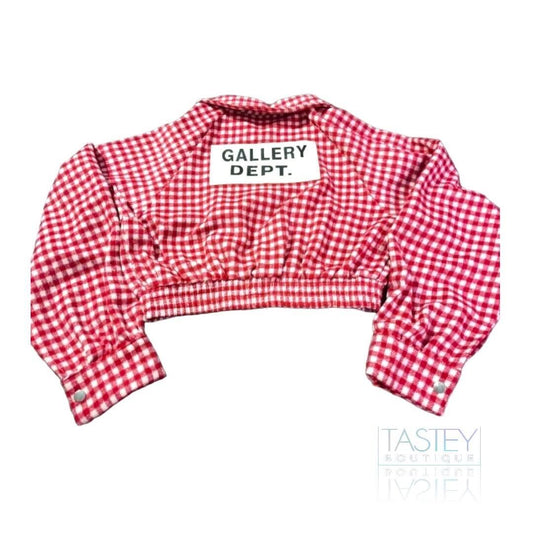 Checker Top - TASTEYBOUTIQUEouterwear